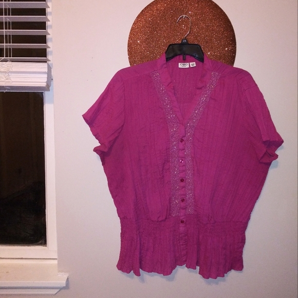 Women's PLUS Cato Blouse - Picture 1 of 5